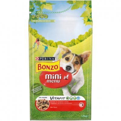 Bonzo Mini menu rund
